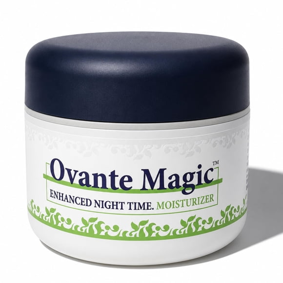 Crema hidratante facial OVANTE 57 ml con péptidos y aceite de árbol de té