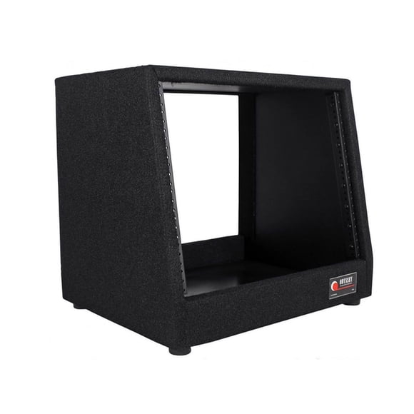 Studio Rack Odyssey CRS08 8 Space, alfombrado, 19 pulgadas, negro