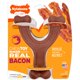 thumbnail image 1 of Juguete para perro Nylabone 18 cm Strong Chew forma de hueso de la suerte con sabor a tocino, 1 of 9