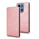 thumbnail image 2 of Funda tipo folio para Motorola Moto G Play 2025 con soporte magnético y protección para la cámara Oro rosa, 2 of 6