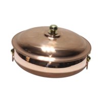 Magideal - Pot Caliente De Cobre Shabu Shabu Pot Engrosado A Calor Rápido Pot Caliente Cocina De Cocina Pas De Cocción Para La Cocción De Inducción De La Estufa 28 Centímetros