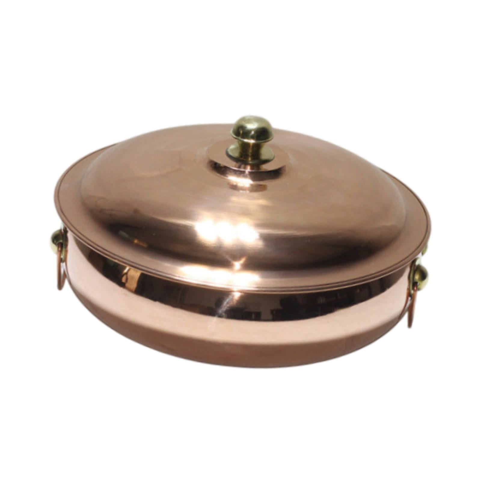 Bothyi - Olla De Cobre Hecha A Mano, Accesorio De Cocina, Olla Para Cocinar A Gas, Hogar, 28 Cm