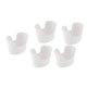 thumbnail image 3 of Envase limpio reutilizable del retiro de la cera del lavabo del oído del lavado del oído reutilizable plástico 5pcs, 3 of 5