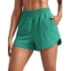 thumbnail image 1 of Shorts CRZ YOGA Dolphin de tiro alto 3" secado rápido con cierre lateral, 1 of 4