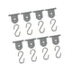 thumbnail image 3 of Clips Para Toldo, Se Desliza En El Canal Del Toldo, Soporte Para Luz De Fiesta, Orificios Dobles, 8 Piezas, 3 of 5