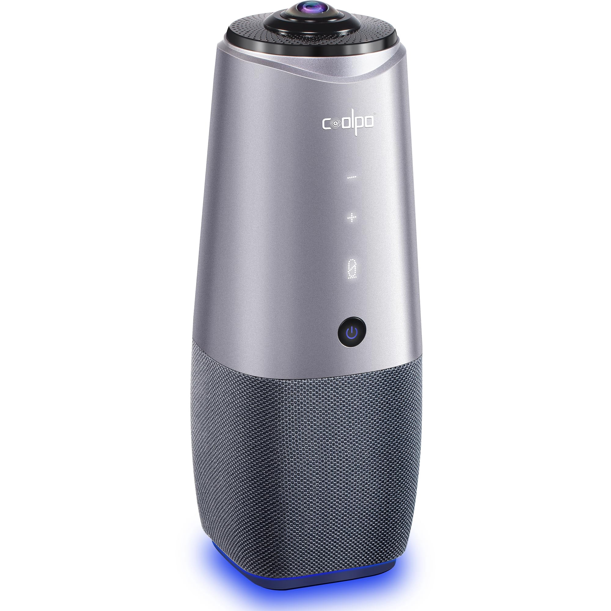Cámara Web Coolpo Pana 4k 360° Para Videoconferencia Con Micrófono Y Altavoz