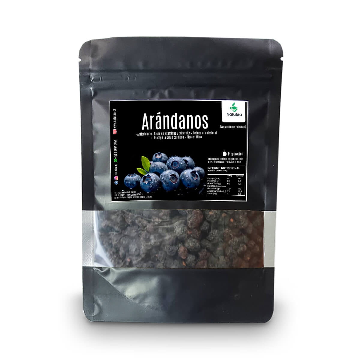 Natutea - Arandanos Deshidratados 100gr