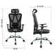 thumbnail image 2 of Silla Escritorio Energy Pro Negra, 2 of 3