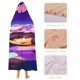 thumbnail image 4 of gato aphmu Manta Capa con Capucha Anti-Bolitas, Manta de Lana Ártica Suave, Manta Portátil de Felpa Ligera y Lujosa, Poncho para Siesta en Casa y Oficina, 100*130cm, 4 of 6