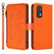 thumbnail image 2 of Funda Cartera Mariposa para [Xiaomi Redmi Note 12S 4G] con Soporte y Cremallera Naranja, 2 of 6