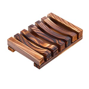 Bothyi - Jabonera Antideslizante, Jabonera De Viaje, Caja De Jabón Para El Hogar, Bañera, Hotel, Marrón Oscuro