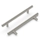 thumbnail image 1 of Tirador de barra Hickory Hardware de 128 mm con acabado de acero inoxidable, 1 of 6