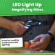thumbnail image 2 of Lupa LitezAll Hand LED iluminada para lectura, pasatiempo, 2 of 5