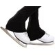 thumbnail image 3 of Kids Adult Artistic Skating Polar Fleece Pants para niñas Mujeres - Negro - S, 3 of 7