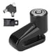 thumbnail image 4 of Candado antirrobo para bicicleta con soporte para candado, candado de seguridad multiusos para freno de disco Negro, 4 of 5