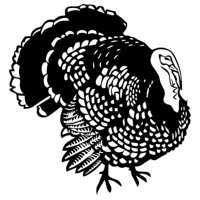 Rienda Libre Graphics - Decomural Turkey Farm Animal Birds Ws-32884