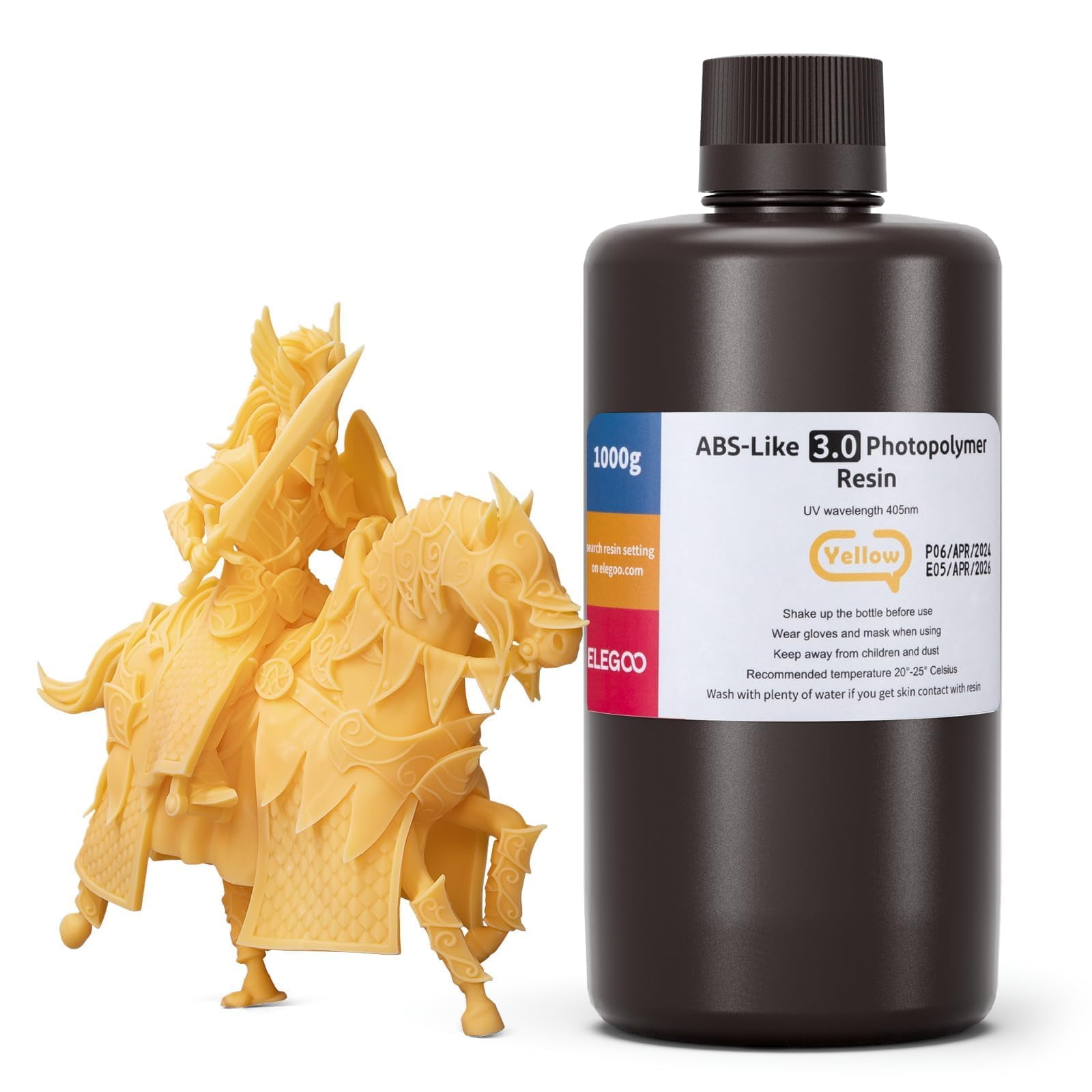 Impresora 3d De Resina Elegoo Tipo Abs 3.0 1000 G Para Impresora Msla