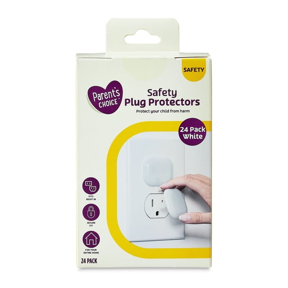 Protector Enchufe Parent's Choice Blanco Pack 24 Seguridad