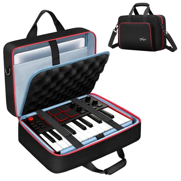 Funda para Teclado MIDI SNIGJAT para AKAI MPK MINI MK3 38x27x12 cm