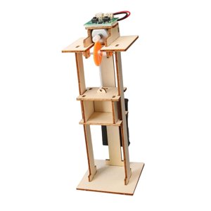 Magideal - Ascensor De Juguete Casero: Experimento Científico, Coordinación Ojo-Mano, Creatividad, Material Didáctico. Kits De Ascensor Eléctrico Para Niños Y Ad