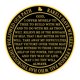 thumbnail image 3 of Moneda de Sobriedad AA GOSIN Oro y Negro Aniversario, 3 of 8