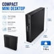thumbnail image 5 of Ordenador de escritorio Lenovo N100 con Windows 11 Pro, Wi‑Fi 6, negro, 5 of 9