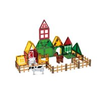 Otuti - Set Bloques Construcción Magnéticos Granja Animales 46 Pzs