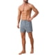 thumbnail image 2 of INSPIRE CHIC Bóxers de Algodón Cómodos y Transpirables para Hombre, a Rayas y de Cintura Media, Talla 36 Gris, 2 of 5