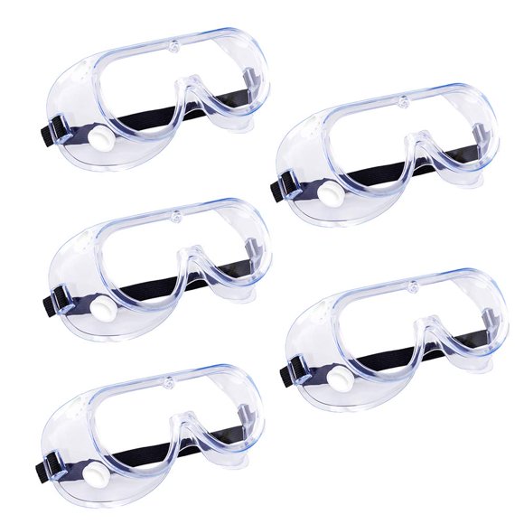 Gafas de seguridad YunTuo, paquete de 5 unidades, protección ocular transparente