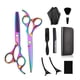 thumbnail image 1 of Juego de 10 tijeras de corte de pelo, kit profesional para peluquería, salón y hogar., 1 of 5