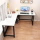 thumbnail image 3 of Escritorio en L para Oficina 150x115x75cm Chic Home Moderno y Amplio, 3 of 3