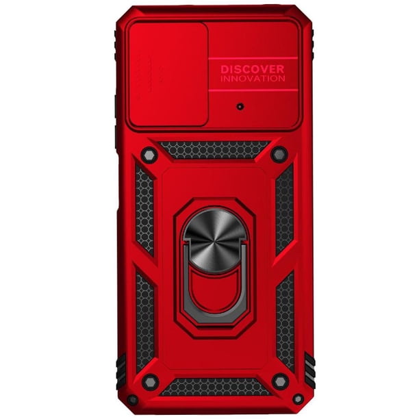 Estuche GANGXUN para Xiaomi Poco M4 Pro 4G, soporte giratorio 360°, estilo mecánico y magnético