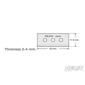 Olfa - Repuesto Cuchillo Sk-10 10 Unidades