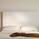 thumbnail image 2 of Lucas Tall Headboard Upholstered Bed / 52" High Headboard / Elegant Simplicity / No Box Spring Needed / Easy Assembly / Queen / Coconut Micro Suede, 2 of 3
