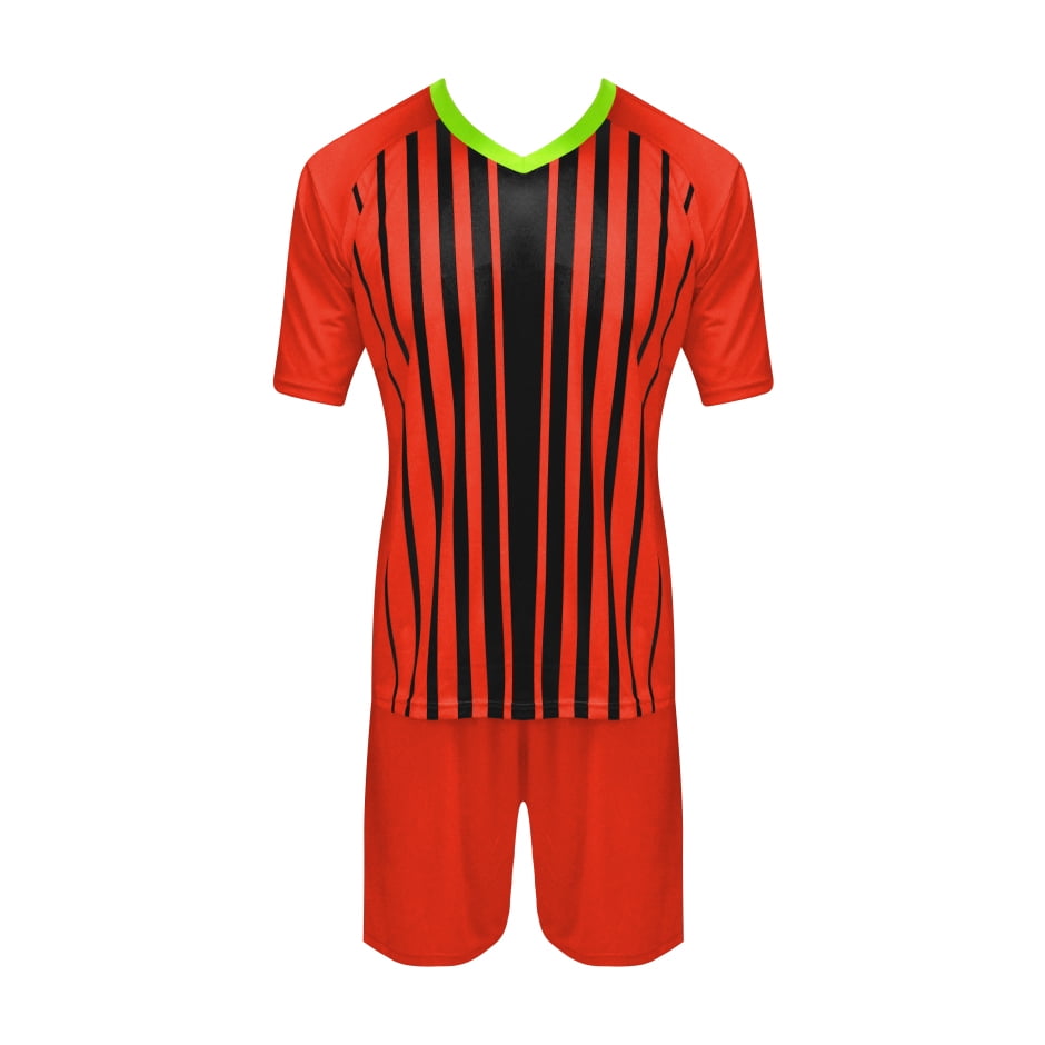 Barracuda - Set Cam+short Cafu Club Naranjo Fluor-negro Adu M