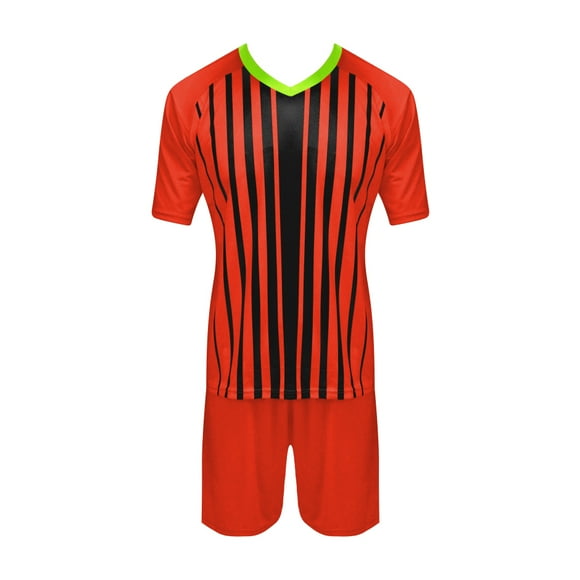 Set Cam+Short Cafu Club Naranjo Fluor-Negro Adu M