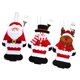 thumbnail image 3 of 3pcs / set Navidad Santa Mu?eco de nieve Elk Cuchillos Tenedores Cubiertos Bolsa Bolsa, 3 of 5