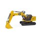 thumbnail image 1 of Excavadora Bruder CAT 02484 fabricada en Alemania de plástico ABS, 1 of 1