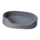 thumbnail image 2 of Cama Para Mascotas Ovalada Fondo Antideslizante Bordes Delanteros Bajos Cama Para Perros Lavable Para Sofá Interior Gris L, 2 of 5