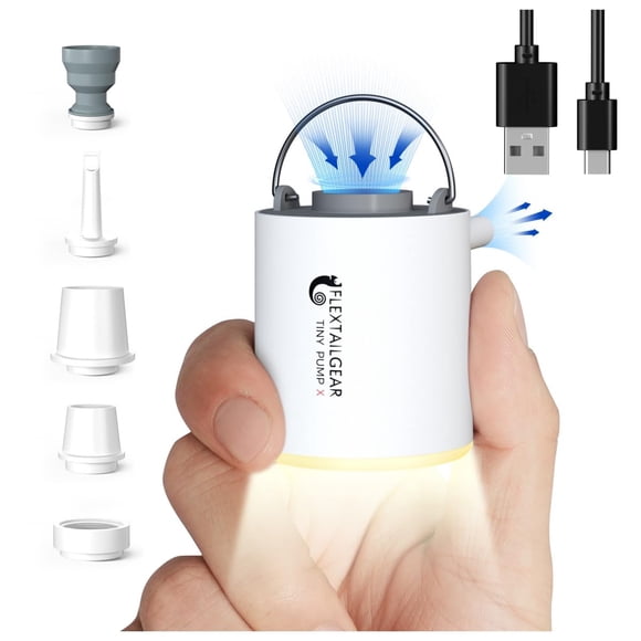 Bomba de Aire Portable FLEXTAILGEAR Tiny Pump X con Batería de 1300mAh