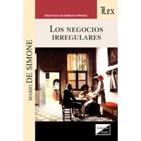 Olejnik Ediciones - Libro Negocios Irregulares Mario De Simone