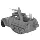 thumbnail image 4 of Vehículo de juguete BMC Toys M3 Halftrack WW2 17 cm de plástico gris, 4 of 7