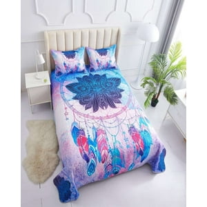 Genérico - Cubrecama 2 Plazas Material Quilt De Atrapa Sueños