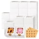 thumbnail image 1 of Cajas para galletas ZYFOTZUN blancas con ventana, 26 unidades y pegatinas, 1 of 7