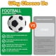 thumbnail image 2 of Set Bloques Micro Mini Pelota Fatbol Negro Blanco, 2 of 3