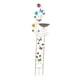 thumbnail image 5 of Baño para pájaros con enrejado de jardín, cuenco multifuncional de Metal para plantas de jardín, pequeño baño decorativo para pájaros para Patio, , Mariposa, 5 of 5