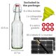 thumbnail image 2 of Set de 6 botellas de vidrio WILLDAN de 473 ml, herméticas y a prueba de fugas, 2 of 7
