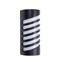 Click Ventas - Aplique Lampara Arbotante Forma De Cilindro Negro 20W