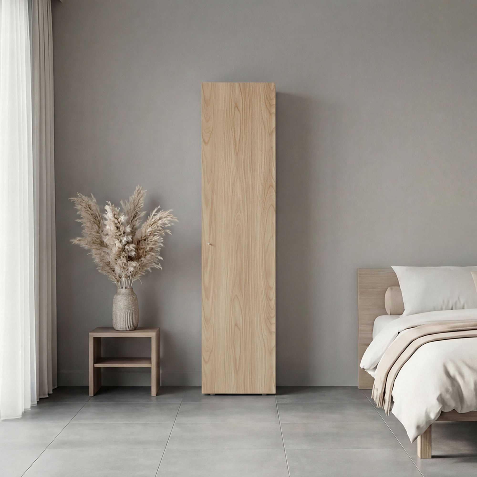 Closet 1 Puerta Tuhome Dreams Fresno Y Blanco 170,0x40,0x40,2 Cm