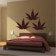 thumbnail image 2 of Decomural Cannabis Silhouette Flowers Trees Wal WS-33339, 2 of 2